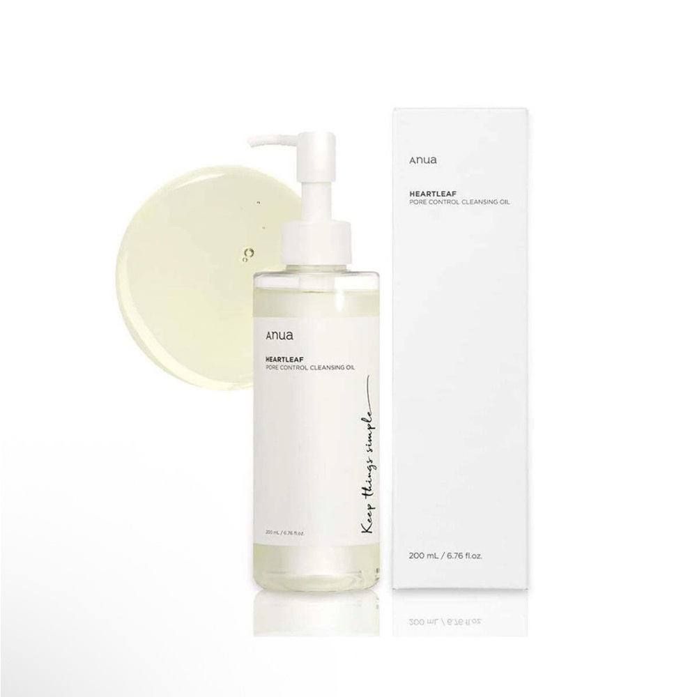Anua Heartleaf Pore Control Face Cleansing Oil K-beauty 200ml/6.76 fl oz NIB